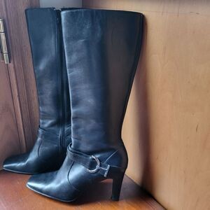 NEW Leather Boots by Anne Klein Size 9.5